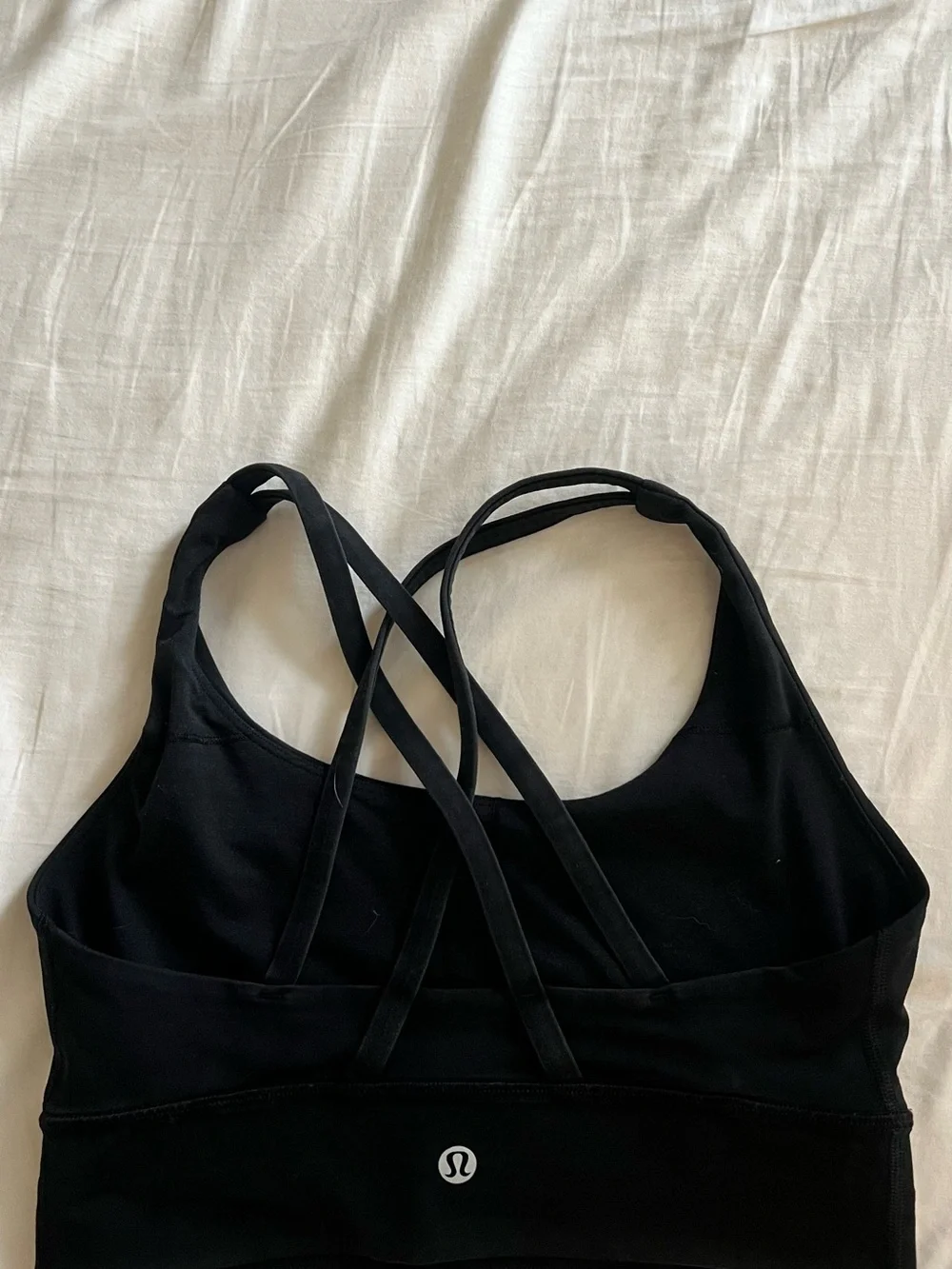 lululemon athletica Black Crisscross Sports Bra